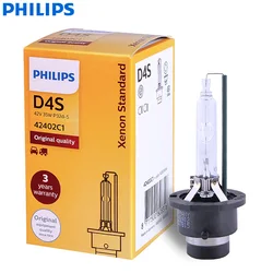 Philips Xenon Standard D4S 42402C1 35W Originale Xenon HID Faro Dell'automobile Della Lampada Della Lampadina Auto ECE OEM di Alta Qualità in Germania (singolo)