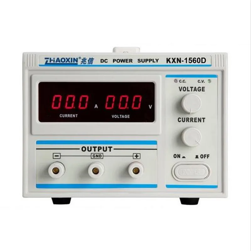 All New Digital KXN-1560D High-power Switching DC Power Supply, 0-15V Voltage Output,0-60A Current Output