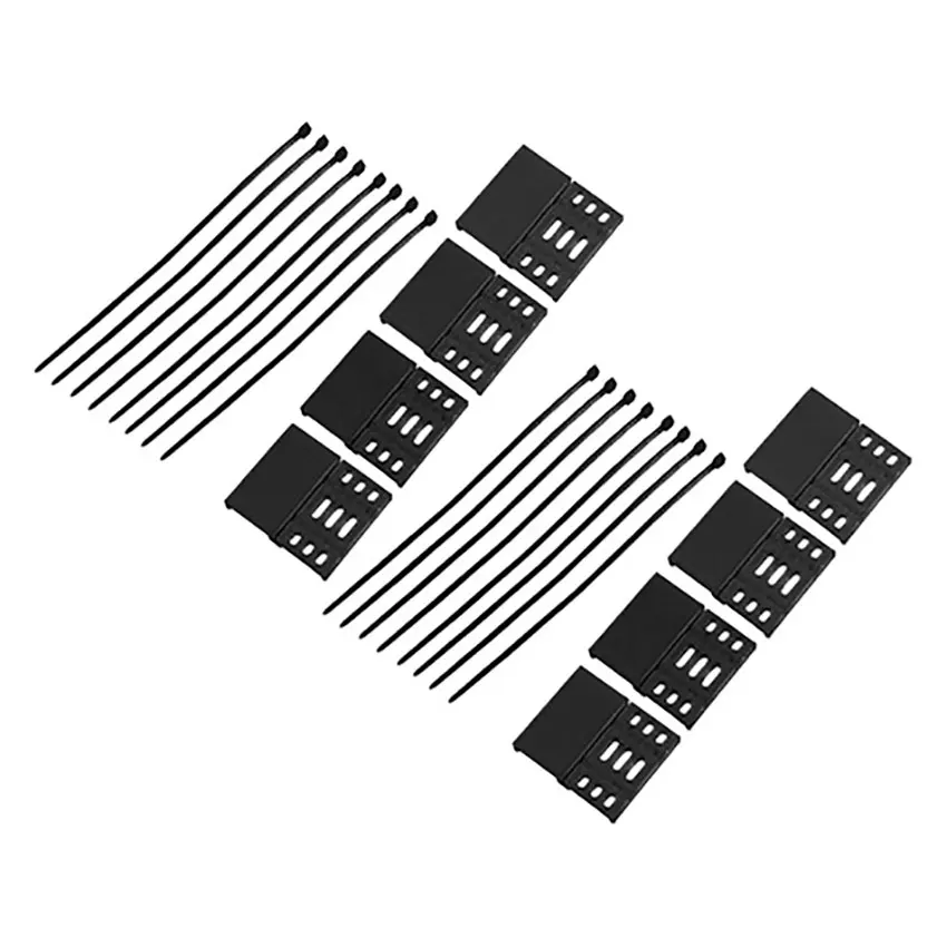 RJX part RJX1169 Nylon Safe Cover L30mm*W14mm*H4.1mm Black X2 Sets For FPV ESC 20A or similar size