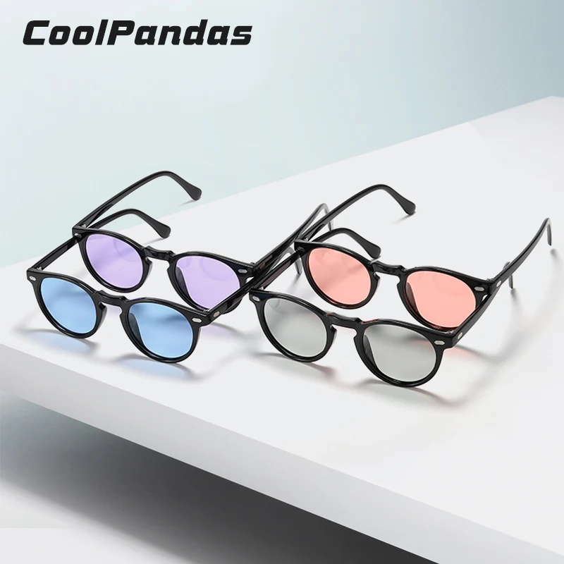 Brand Photochromic Women Sunglasses Polarized Candy Tinted Lens Vintage Sun Glasses Female For Men Women Driving Oculos de sol