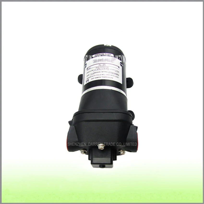 1PC 24v 12.5L/min 35psi Washdown Pump for RV/Marine Demand Diaphragm Water Pump,Low noise Exquisite workmanship