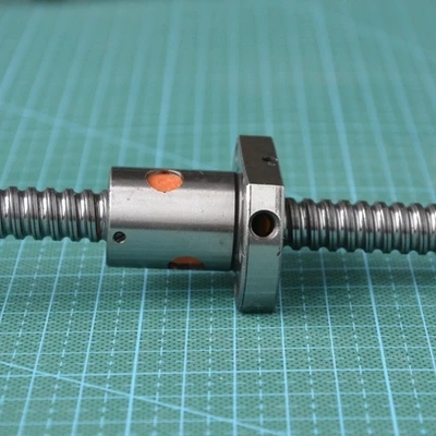 1605_400 Ballscrew Machined with Anti-backlash Nut