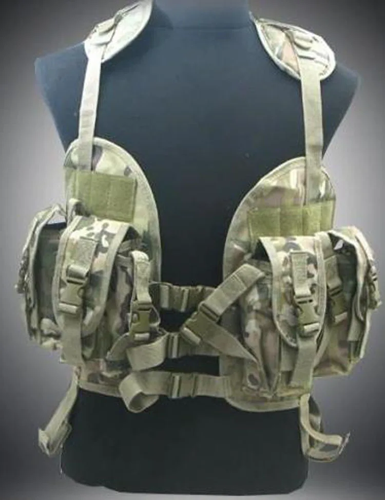 

Outdoor 97 US Modular Load Assault Swat Us Navy Seal Tactical Vest CP- US135