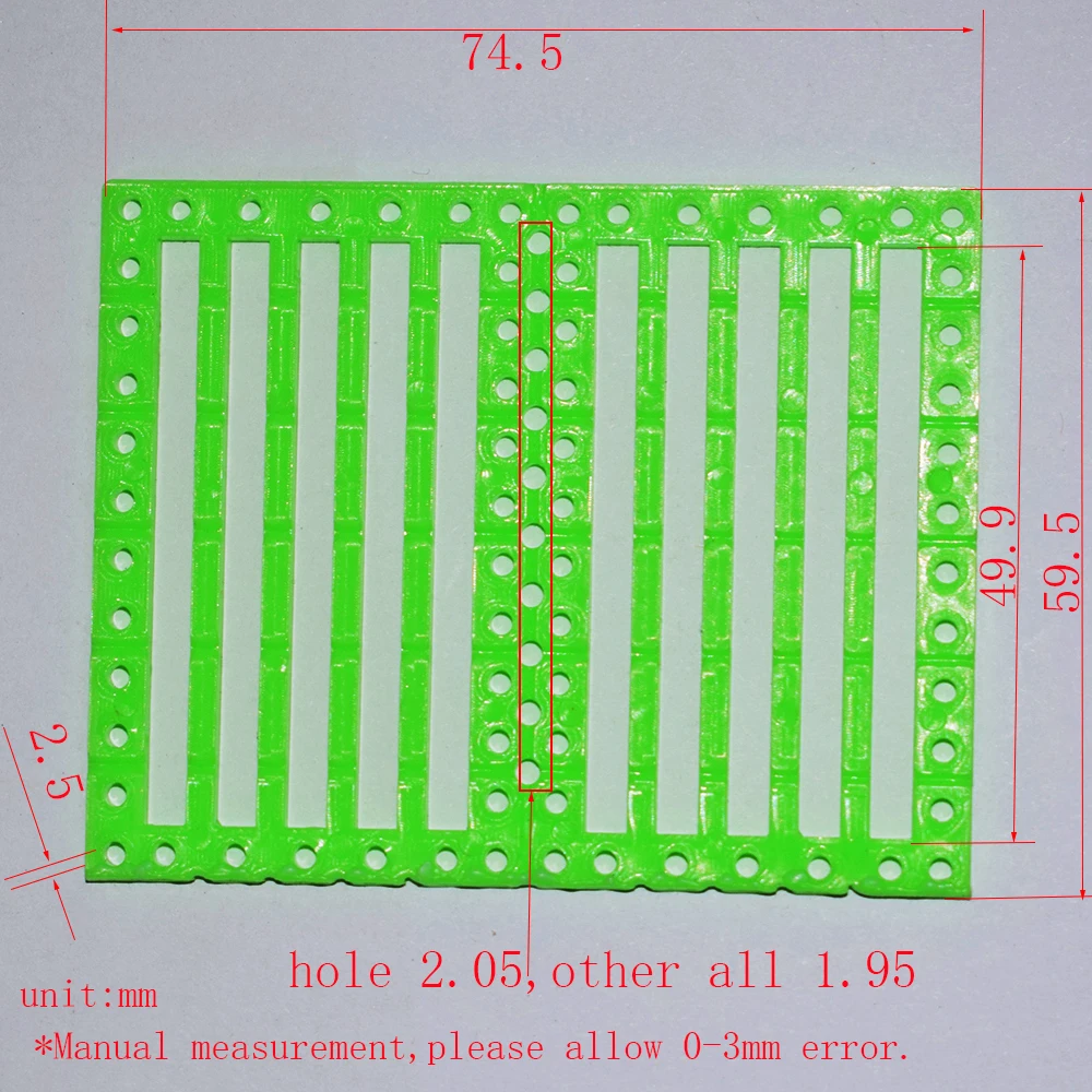 Panneau de fonction 75x60mm, 10/100 pièces, plaque de coque de voiture, plaque en plastique, drone rc avion robot, jouets pour enfants, bricolage pour garçons, accessoires pour bébé