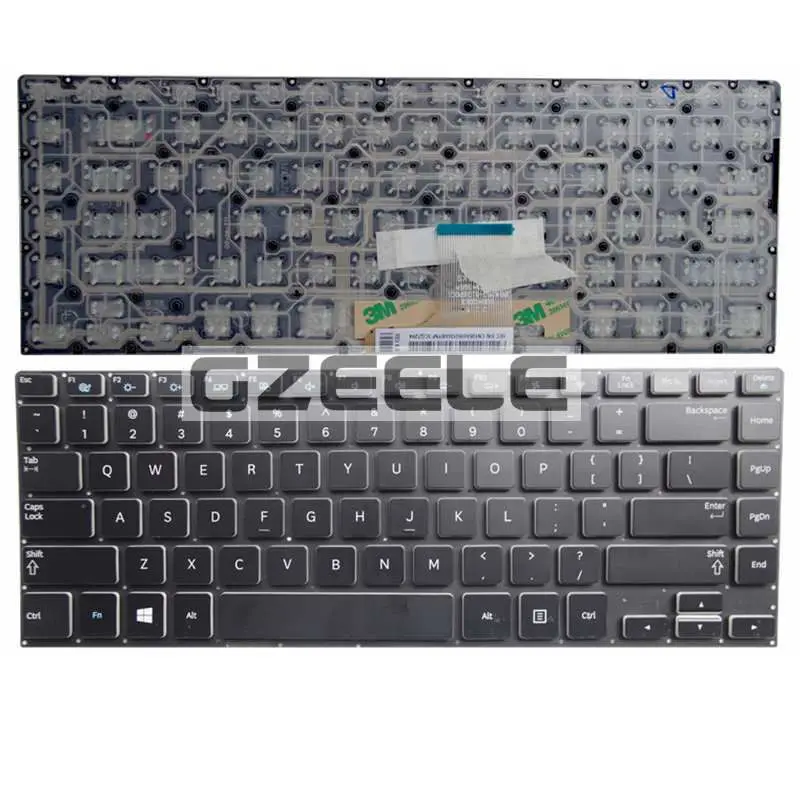 GZEELE New English US laptop keyboard for Samsung 700Z3C 700Z3A 700Z3B 700Z4 700Z4A 700Z4C 700Z4B laptop Keyboard black