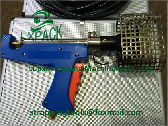 

LX-PACK shrink wrapping machine shrink wrap gun shrink wrap gun welding heating torch type Shrink wrap gun works on LPG (GAS)