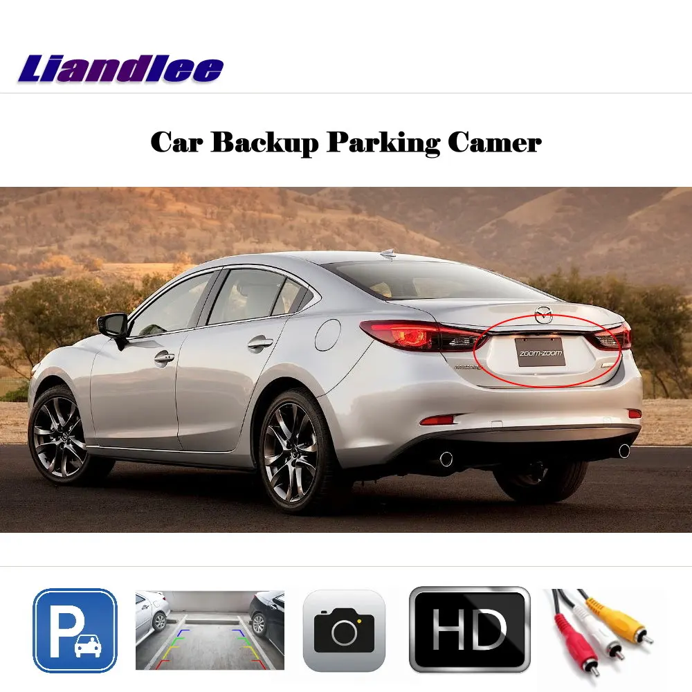 For Mazda 6 Atenza GJ1 Sedan Mazda6 2013-2018 Car Original Display Rear View Image Reverse Camera HD CCD CAM Auto Accessories