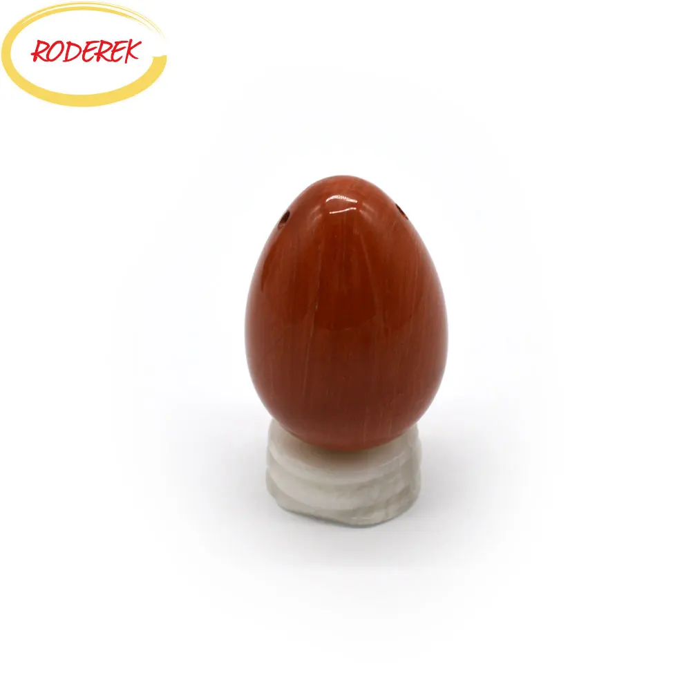 Drilled Jade Egg Natural Jade Yoni Egg Exercise Pelvic Floor Massage Vaginal Therapy Massage Tools For Body