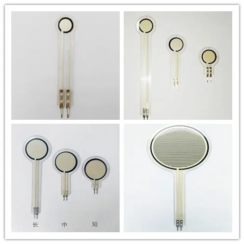 Capteur de pression à film mince flexible de type piézorésistif, à induction double face, 0-5KG,3-10KG,10-30KG,20-50KG,10mm,20mm