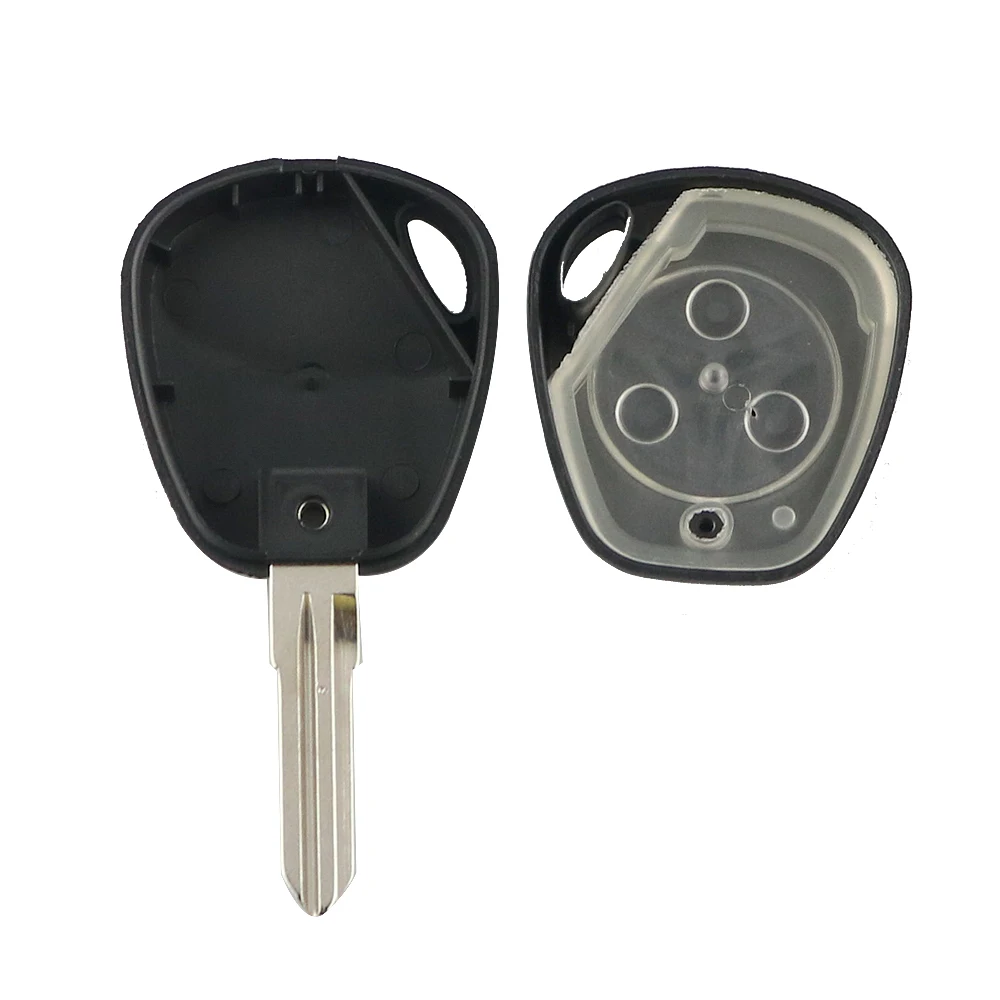 YIQIXIN 3 Button Remote Car Key Shell Replacement For Lada Uncut Auto Blank Car Key Shell For Lada Vesta Granta Priora kalina