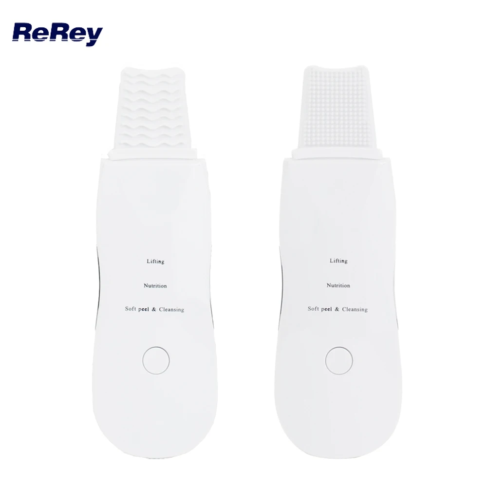 

Ultrasonic Face Cleaning Skin Scrubber Facial Exfoliator Peeling Machine Ultrasound Galvanic Therapy Facial Massager Care Device