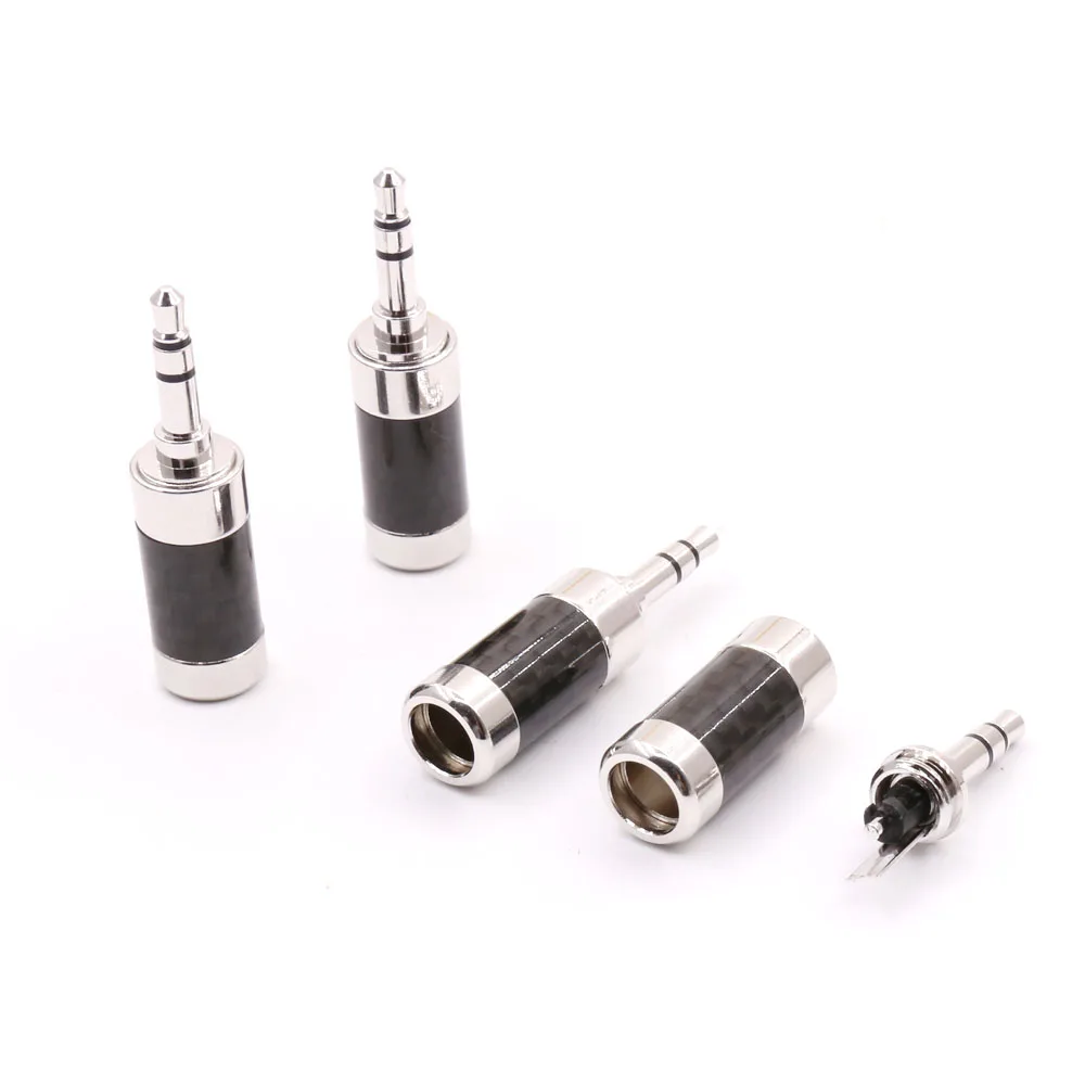 4 Jack Kết Nối 3.5Mm 3 Cực Âm Thanh Nổi Mạ Vàng 3.5Mm DIY Tai Nghe Chụp Tai Adapter