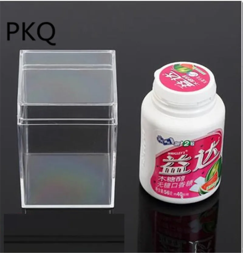 Transparent Storage Box  Plastic Box Small PS Storage Box Mini Collection Container Case Clear Display Boxes