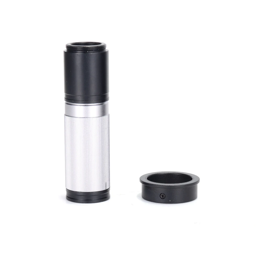 

5X-150X Industrial Zoom Lens for Digital Microscope Camera C mount Lens with High working distance for Mobile PCB Repair