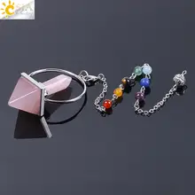 7 Chakra Crystal Pendulums for Dowsing #2