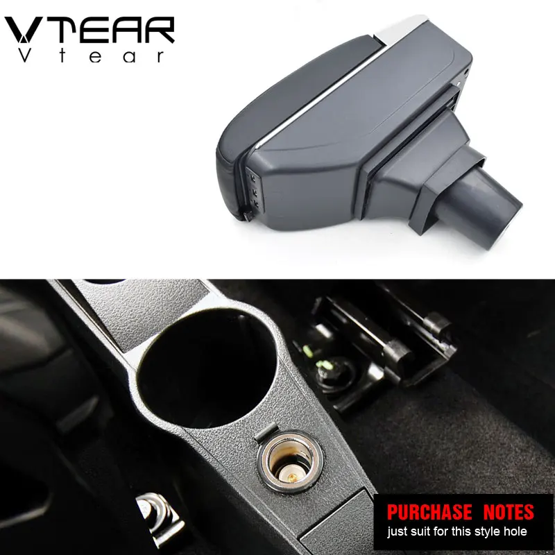 Vtear For Great Wall M1 Armrest Inteiror Arm Rest Center Console Storage Box Accessories Decoration Car-Styling Parts 2012