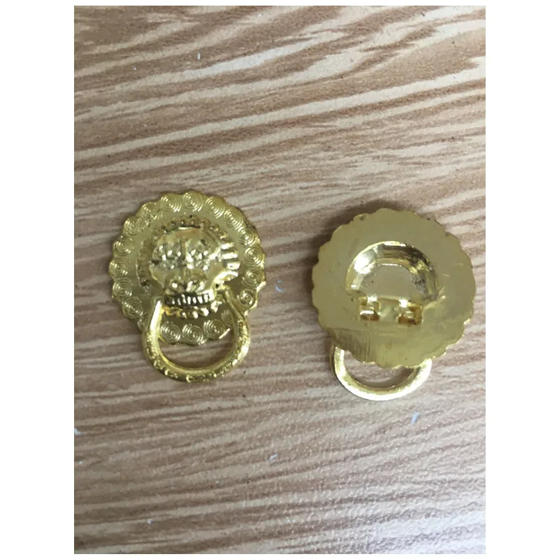 

Wholesale Mini Vintage Lion Head Furniture Door Pull Handle Zinc Alloy Cabinet Dresser Drawer Knobs,19*24mm,200PCs