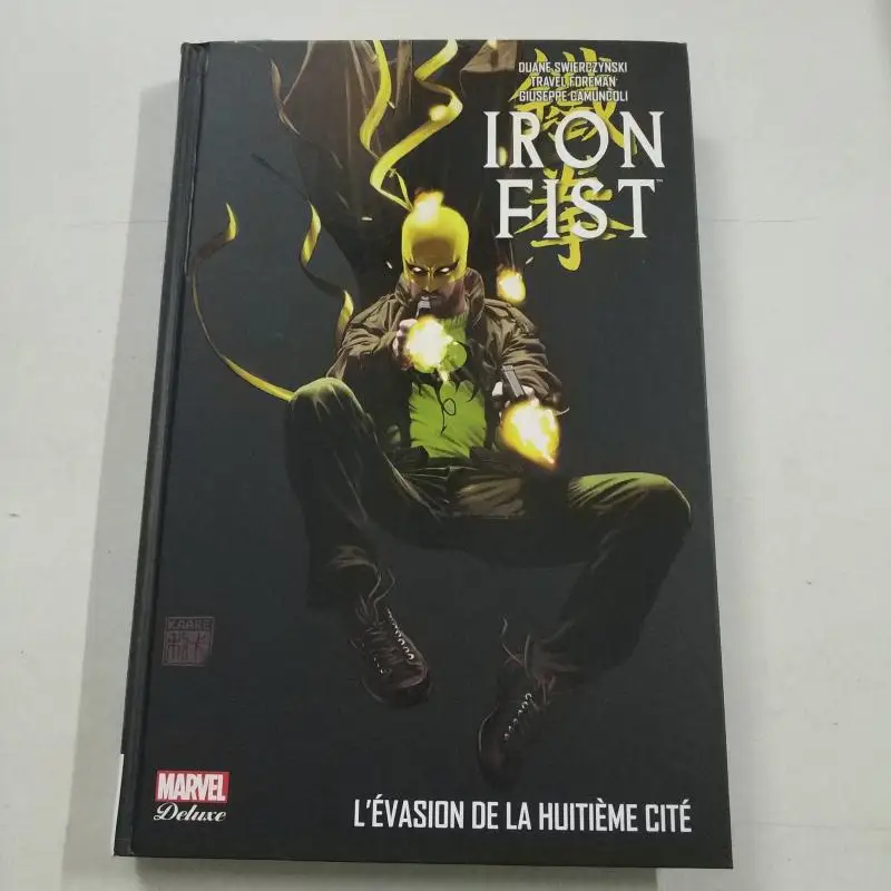 

Adult Youth Child Sci-Fi Fantasy Cartoon Comic Color Picture Story Book Iron Fist deluxe T03 French Book Age 15 up