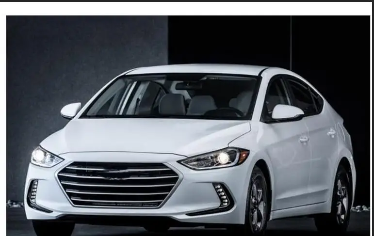 2 Pcs/lot Head Light Eyebrow Eyelids ABS Chrome Decoration Trim Cover for Hyundai Elantra (AD) 2016 2017 2018 Car Styling