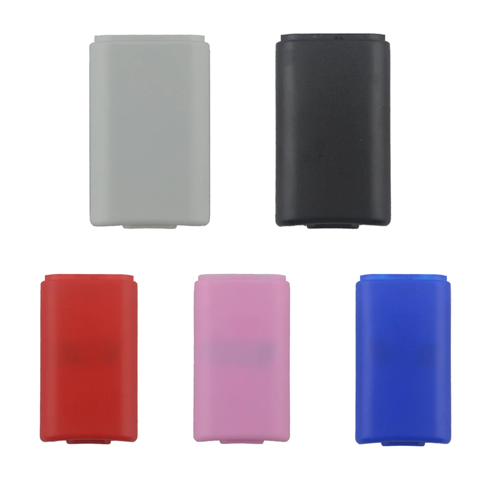 [100PCS A LOT]Optional Plastic Battery Pack Battery Cover Case Replacement for Xbox 360 Repair Part