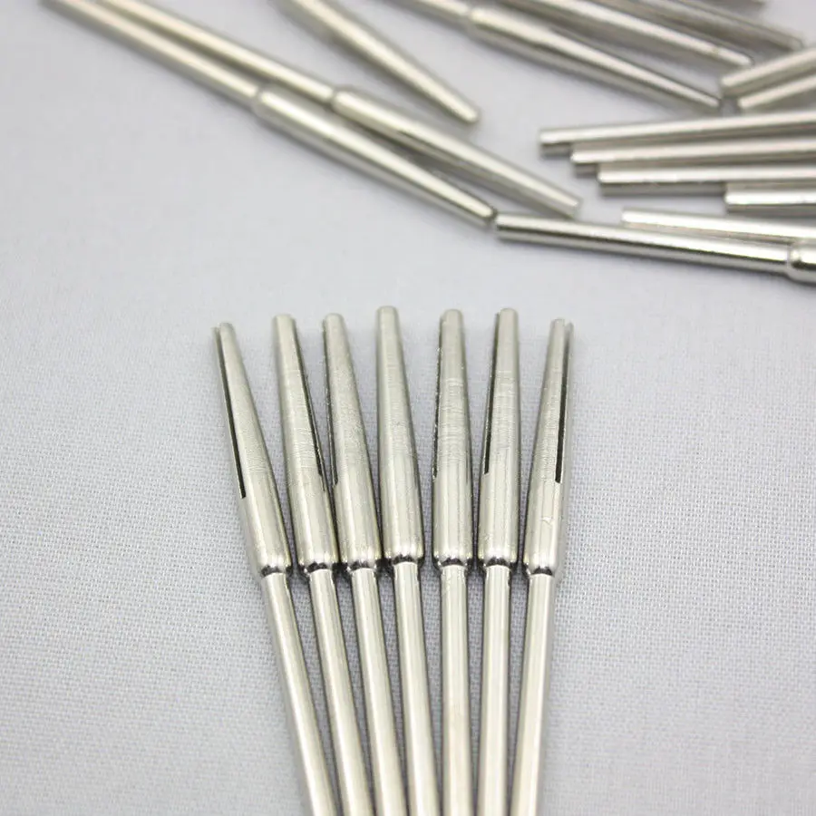 Lab ทันตกรรมใหม่ Miniature Mandrels แยกเรียวหัว3/32 "Shank สำหรับทันตแพทย์