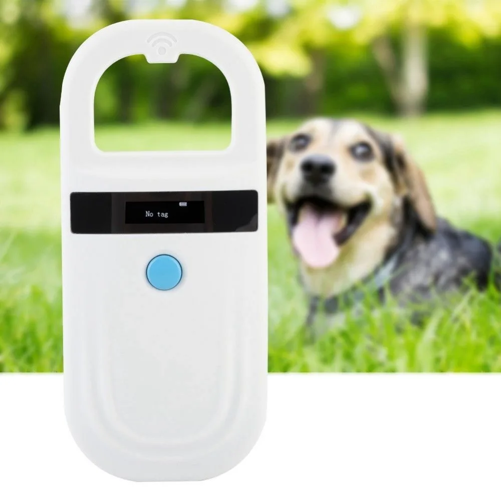 Zakformaat Betaalbare Prijs Data Opslag Microchip Scanner Reader Mini Hand Handheld Usb Rfid Pet Dier Microchip Scanner