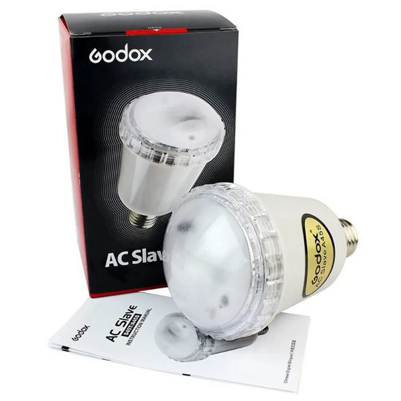 Godox A45S Studio E27 Screw AC Slave Studio Flash Strobe Bulb Light 220V