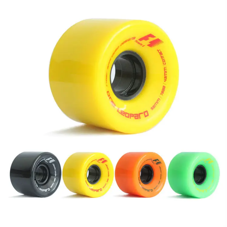 Spedizione gratuita skate board ruota 59x43mm 78A 4 pz/lotto F1 ruota