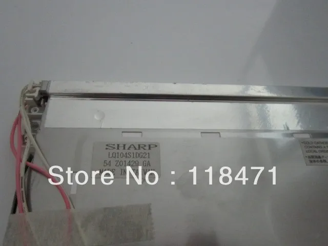 10.4 inch LCD display LQ104S1DG21 Original A+ Grade 12 months warranty