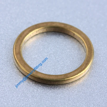 

3000 PCS Raw Brass Circle 14*1.5*1.5mm copper Rings fashion jewelry findings jewelry Connectors Quoit