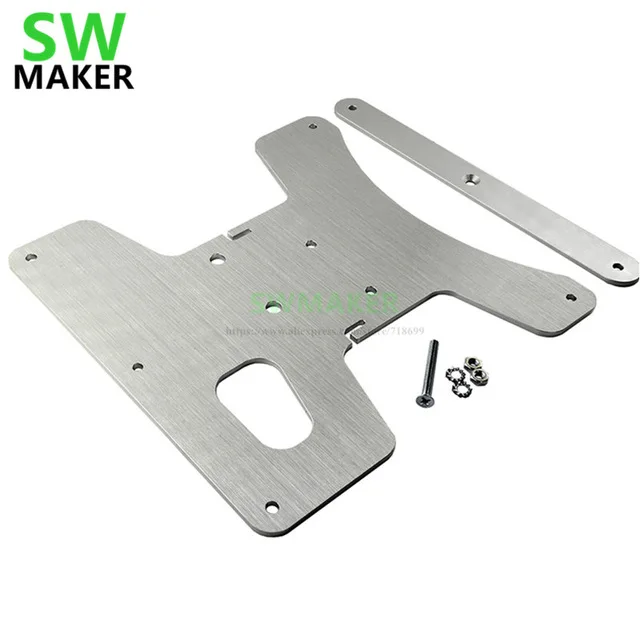 Y Carriage Plate for Creality Ender-3 ender-3s with 3-point Leveling for Heated Bed