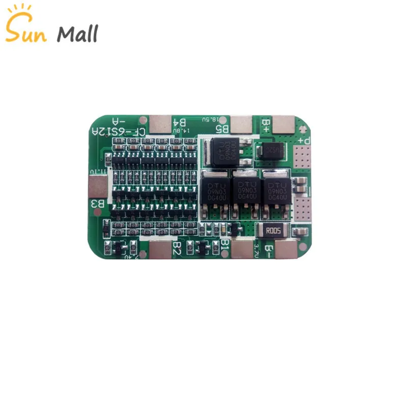 1PC 6S 15A 24V Lithium Protection Board For 6 Pack 18650 PCB BMS   Li-ion Battery Cell Module