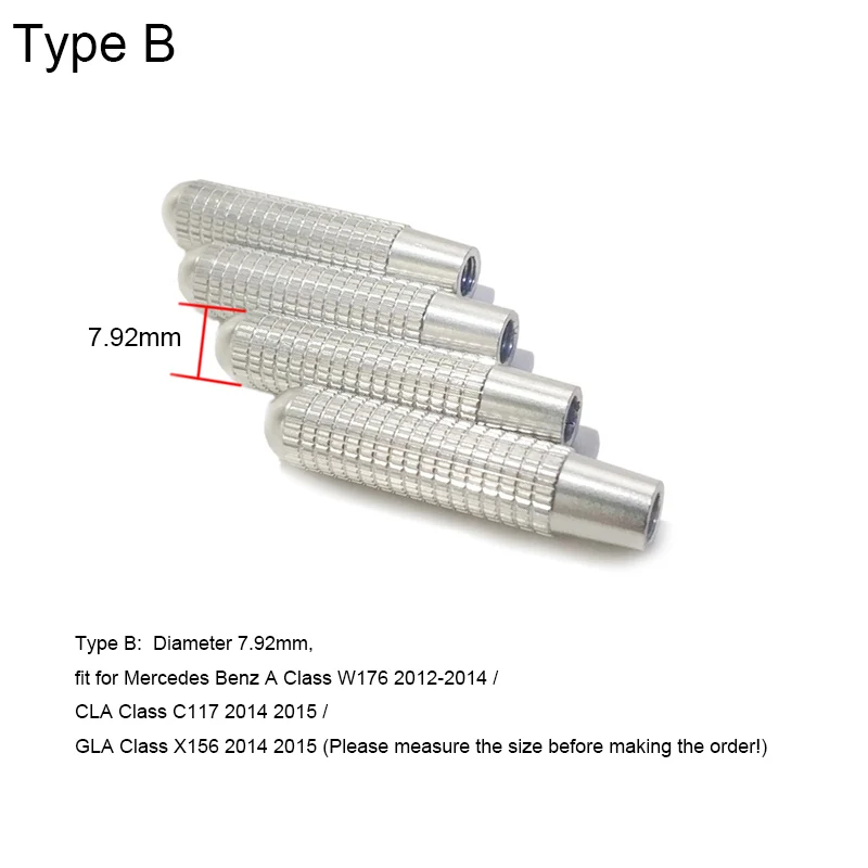 SRXTZM Door Lock Pin Bolt Knob Button Trim Cover For Mercedes Benz A Cla Gla Class C117 X156 C W205 E W212 W213 Glc X253 Glk