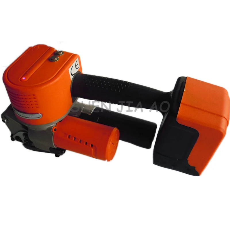 1pc D19 ハンドヘルド電動ベーラー PET プラスチック鋼ベルトポータブル充電ベーリングプレス PET ストラップストラップマシン 110/220V