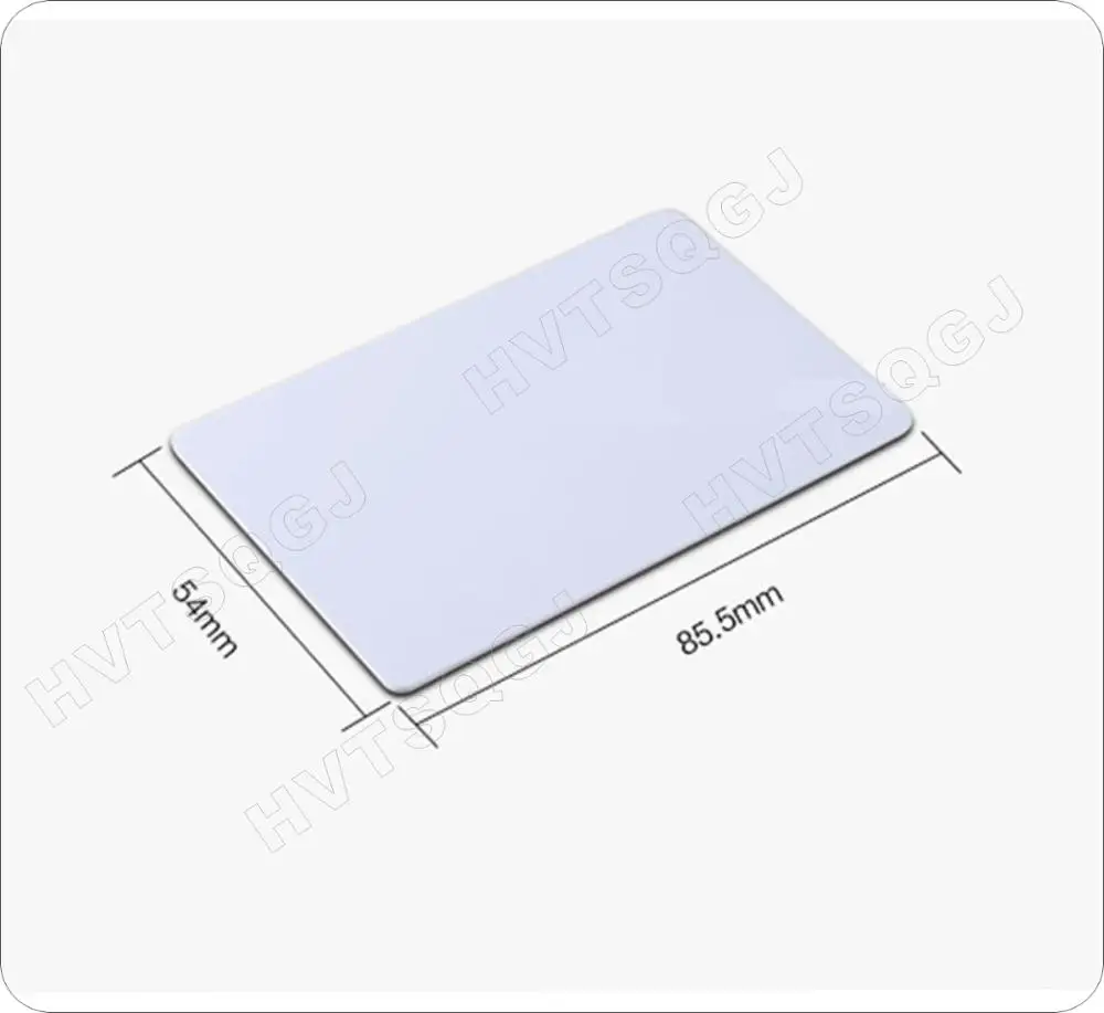 100 pcs 13.56mhz F1108 8kbit(1K) ISO14443A blank white proximate card / Fudan S50 PVC blank card 13.56 Mhz Fudan rfid cards