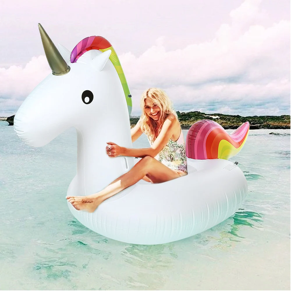 

Inflatable Giant Tony Unicorn Air Sofa Air Mattresses Floating Inflatable Mattress Swimming Pool Float Raft Toy for beach days