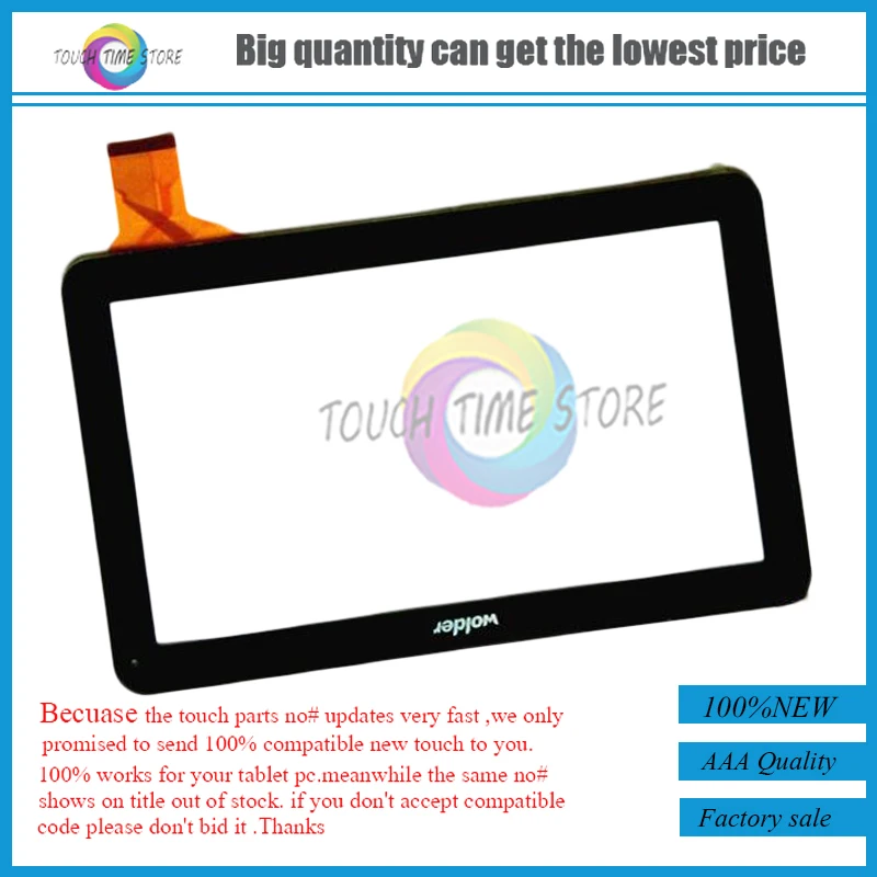 Free shipping ZP9105-101 FPC VER.01 10.1inch capacitive touch screen digitizer glass for tablet pc mid