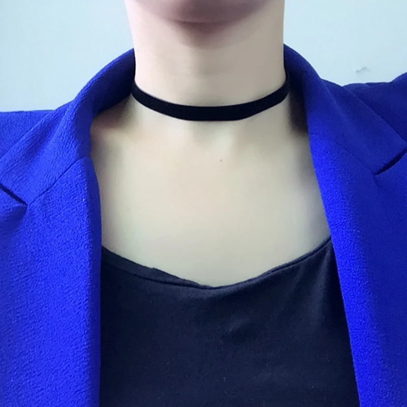 New Fashion Black Velvet Choker Vintage Necklace Women Collares Bijouterie Gothic Punk Collar Costume Jewelry Collier Trinket