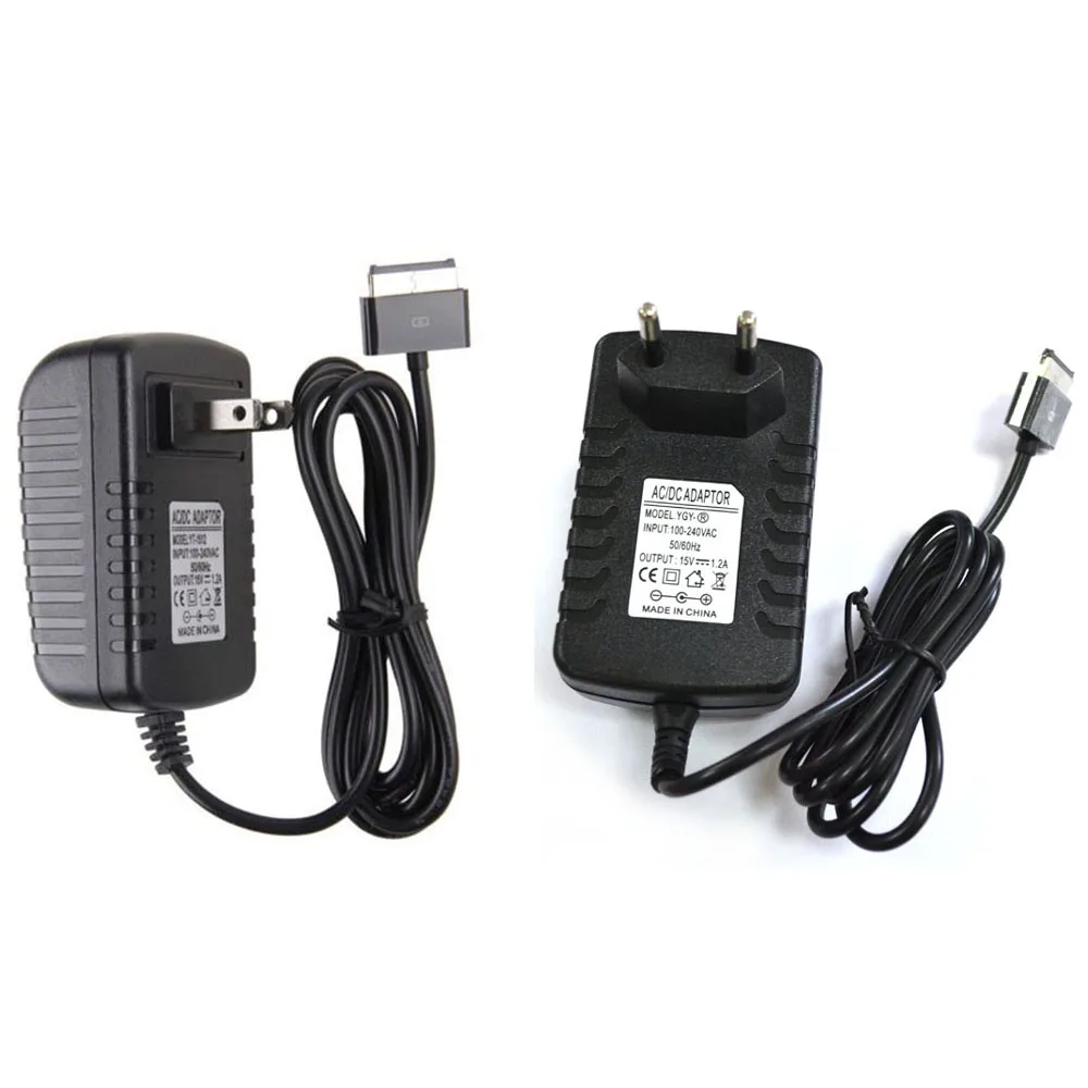 

EU/US Plug AC Wall Tablet Charger Travel Adapter Transformer For Asus 15V1.2A 18W Eee Pad TF700 TF300T TF300 TF201 TF101 SL101