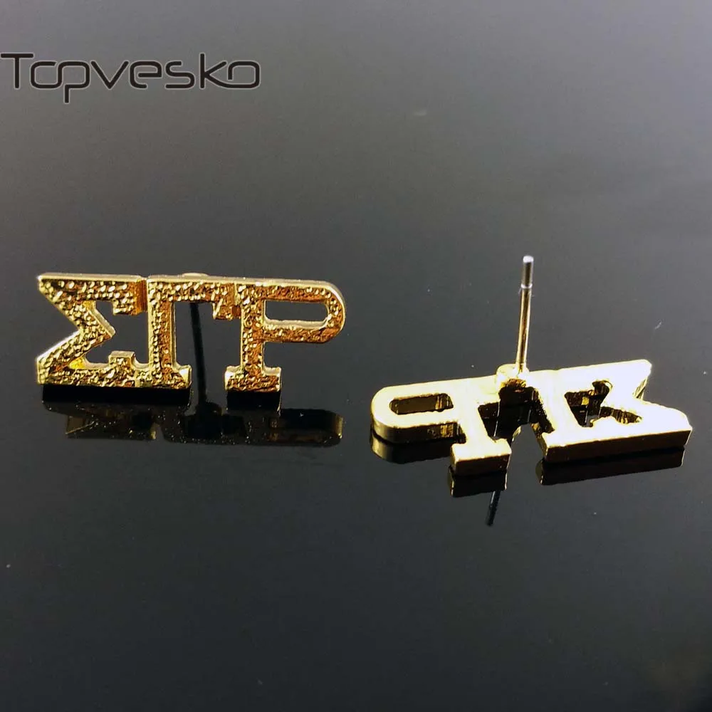 Drop shopping Sigma Gamma Rho SGR Sorority Greek letters  sorority  Stud Earrings