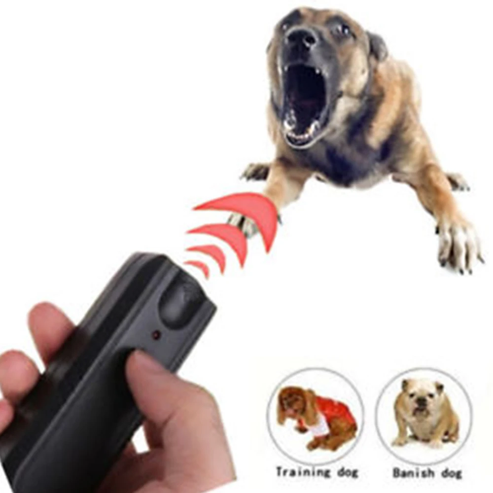 1Pcs Ultrasonic Dog Repellers Anti Bark Control Stop Barking Away Dog Training Repeller Device