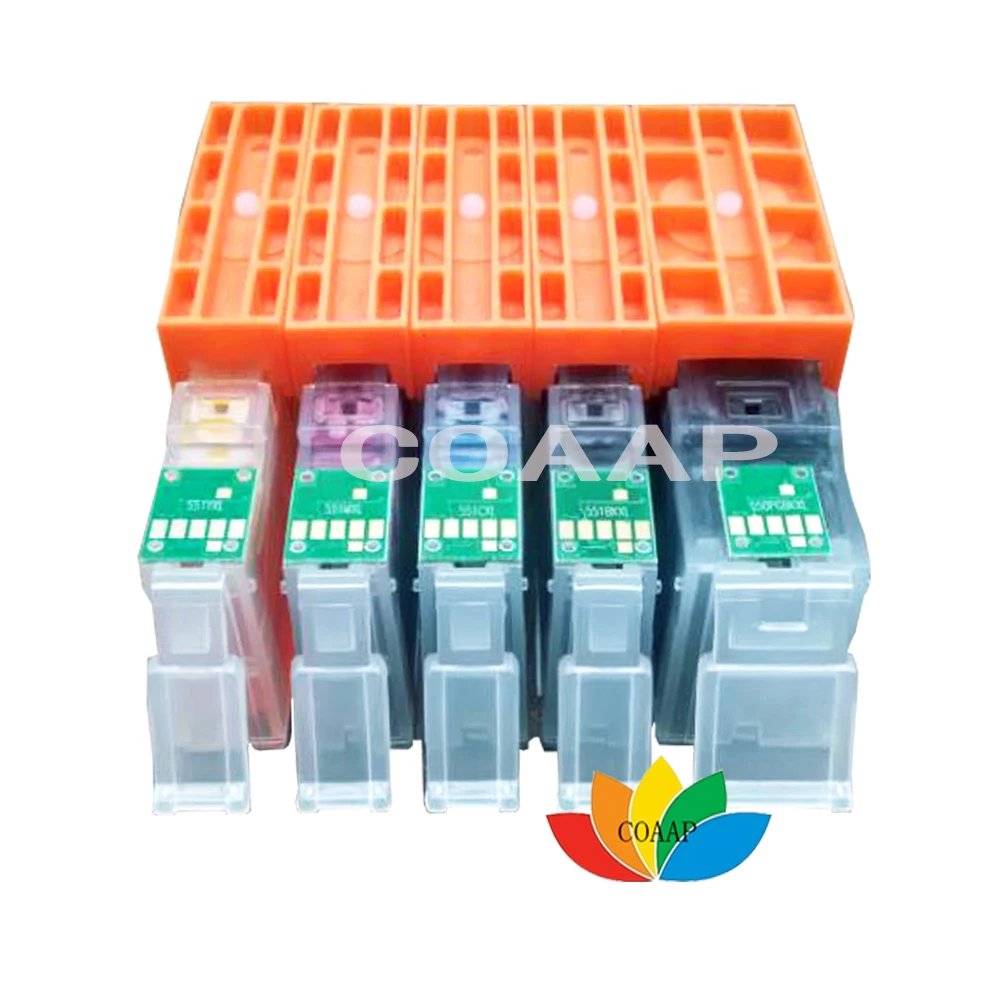 1 SET Compatible CANON 550 551 ink cartridge for PIXMA IP7250 MG5450 MG5550 MG5650 MG6350 MG7550 MX725 MX920 MX925 Printer