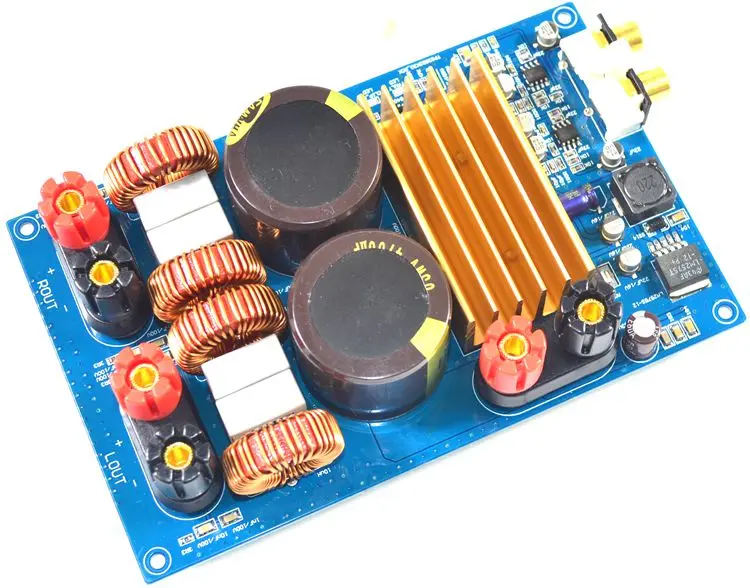 NEW DC24V - DC36V LM2575S-12 TPA3255 300W + 300W Class D audio Digital Amplifier Board