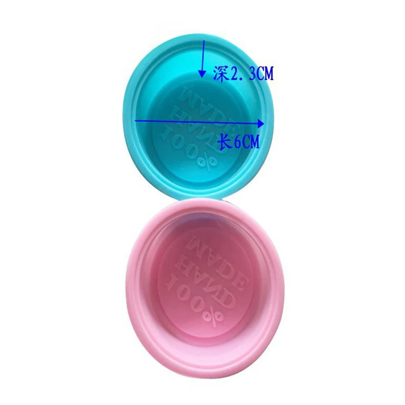 Afbeelding 7: Hoge Kwaliteit 100% Hand Made Ronde Diy Siliconen Mal Zeep Mal Vorm Mould Fondant Cake Decorating Gereedschap Huis Keuken Benodigdheden