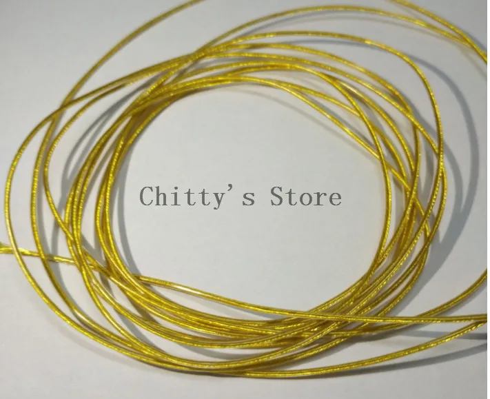 7N đơn tinh thể đồng mạ bạc sau đó mạ vàng 19core * 0.08 50 mét