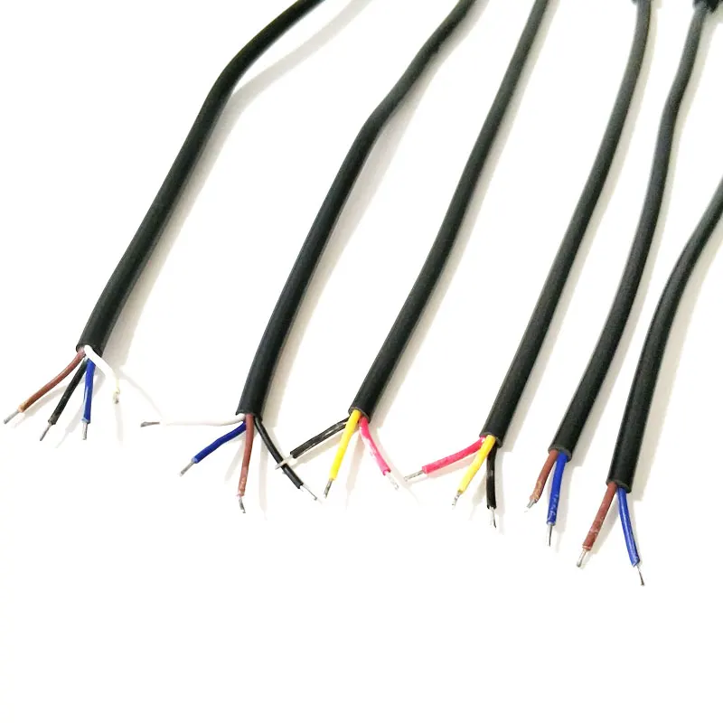 5 Pairs 2PIN 3PIN 4PIN Waterdichte IP68 Led Strip Connector Kabel Mannelijke + Vrouwelijke Connectors Wit Zwart