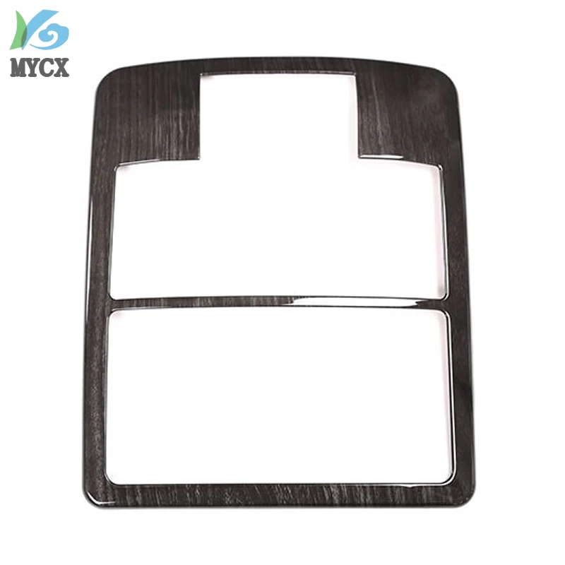 Black Wood Grain For Toyota Land Cruiser Prado FJ150 150 2010-2018 Car Roof Reading Lamp Frame Trim Accessories