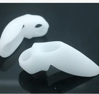 2/4 Pairs Silicone Toe Seperator Bunion Corrector Bone Big Toe Protector Hallux Valgus Straightener Toe Spreader Pedicure tool