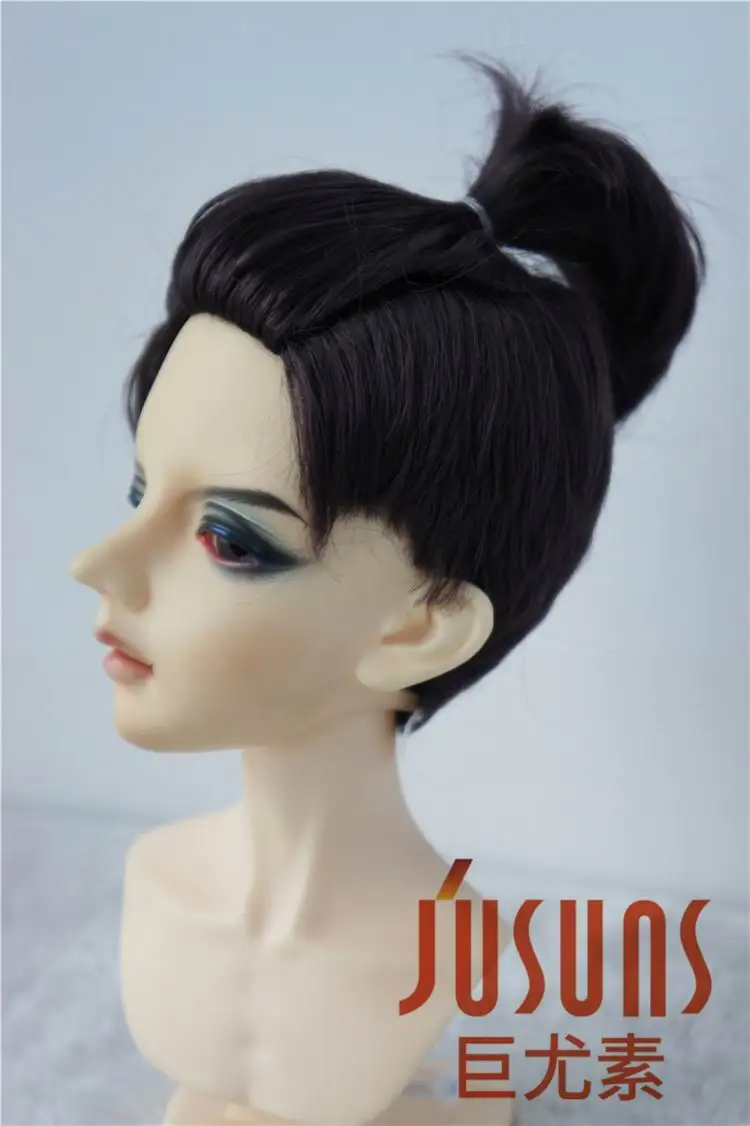 JD434 1/4 1/3 Mode Stijlvolle Korte BJD Pruiken MSD SD Zachte Synthetische Mohair Pop Pruik Maat 7-8 Inch 8-9 Inch Haar Pop Accessoires