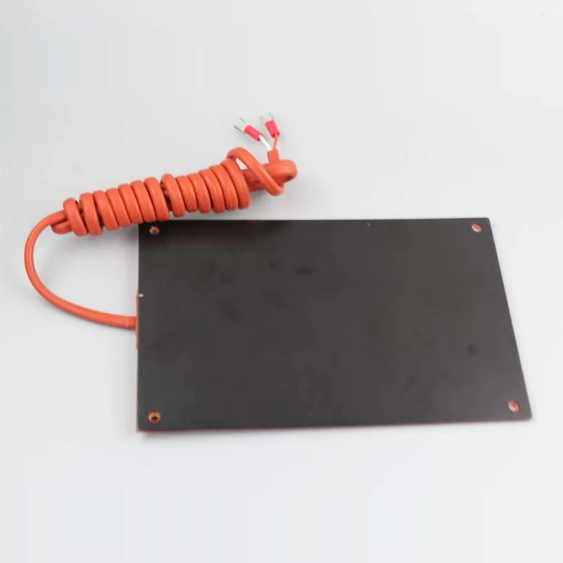Calentador de silicona impermeable, 220VAC, 50W, 100W, 150W, 200W, con cable de alta temperatura de 1,5 m